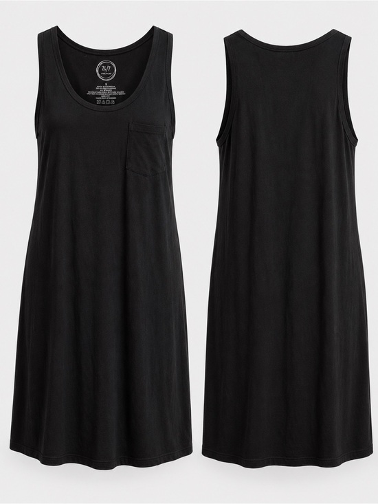 Maurices Dresses & Skirts - Maurices Black Sleeveless Midi Tank Dress